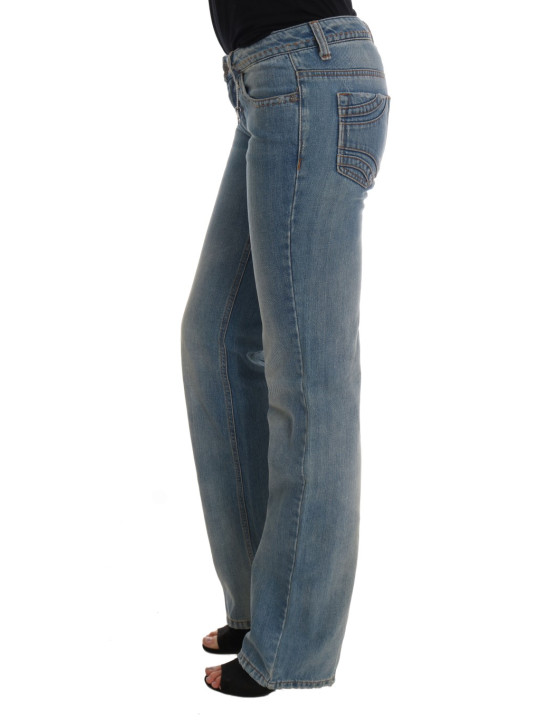 Jeans & Pants Chic Classic Fit Straight Blue Jeans 500,00 € 8058301880144 | Planet-Deluxe