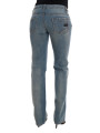 Jeans & Pants Chic Classic Fit Straight Blue Jeans 500,00 € 8058301880144 | Planet-Deluxe