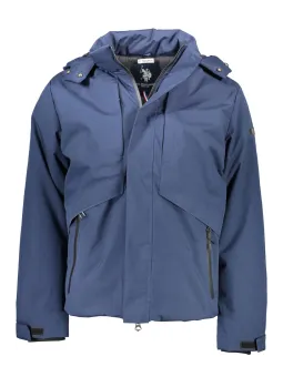 "Wasserdichte U.S. POLO Outdoor-Jacke mit Kapuze"