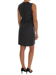 Dresses Chic Sleeveless Polka Dot Wool Dress 4.600,00 € 8051124643088 | Planet-Deluxe