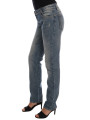 Jeans & Pants Chic Blue Slim Fit Designer Jeans 500,00 € 8058301880281 | Planet-Deluxe