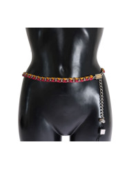 Belts Elegant Multicolor Crystal-Embellished Belt 1.160,00 € 8050246184929 | Planet-Deluxe