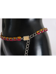 Belts Elegant Multicolor Crystal-Embellished Belt 1.160,00 € 8050246184929 | Planet-Deluxe