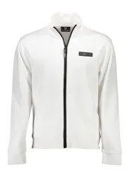 "Plein Sport Sweatshirts im Sale | Plein Sport Weißer Langarm-Sweatshirt mit Kontrastdetails online kaufen"|Planet-Deluxe