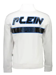 "Plein Sport Sweatshirts im Sale | PLEIN SPORT SWEATSHIRT MIT REISSVERSCHLUSS HERREN WEISS online kaufen"|Planet-Deluxe