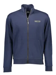 "Plein Sport Startseite im Sale | PLEIN SPORT HERREN SWEATSHIRT BLAU MIT REISSVERSCHLUSS online kaufen"|Planet-Deluxe