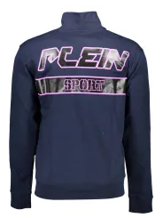 "Plein Sport Startseite im Sale | PLEIN SPORT HERREN SWEATSHIRT BLAU MIT REISSVERSCHLUSS online kaufen"|Planet-Deluxe