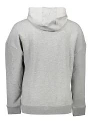 "Plein Sport Sweatshirts im Sale | Plein Sport Grauer Kapuzenpullover mit Logo-Print online kaufen"|Planet-Deluxe