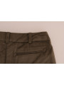 Shorts Chic Brown Bermuda Elegance 620,00 € 8034166592880 | Planet-Deluxe