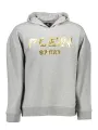 "Plein Sport Sweatshirts im Sale | Urban Chic Hoodie - Grauer Plein Sport Pullover mit Kapuze online kaufen"|Planet-Deluxe