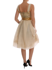 Dresses Elegant Embellished Lace &amp Organza Silk Dress 28.300,00 € 8054319920254 | Planet-Deluxe