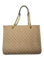 Exklusive GUESS Handtasche Grün Beige - Einzelstück