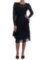 Dresses Elegant Floral Lace A-Line Dress 6.400,00 € 8057001235452 | Planet-Deluxe