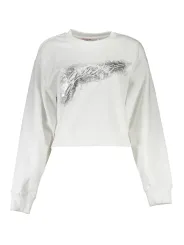 "GUESS JEANS Startseite im Sale | GUESS JEANS SWEATSHIRT OHNE REISSVERSCHLUSS DAMEN WEISS online kaufen"|Planet-Deluxe