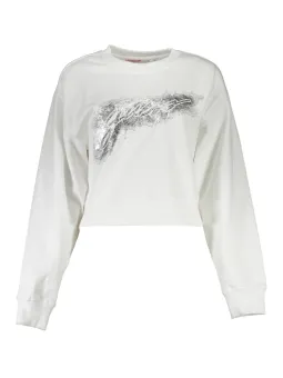 GUESS JEANS Bio-Baumwolle Langarm-Sweatshirt - Nachhaltig & Stilvoll