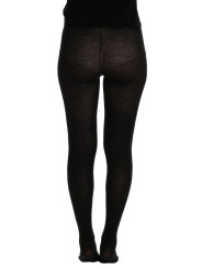 Tights & Socks Elegant Gray High-Waist Stretch Tights Pants 920,00 € 8058349747768 | Planet-Deluxe