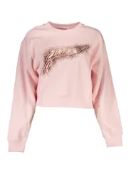 GUESS Jeans Sweatshirt Rosa - Stil und Eleganz vereint