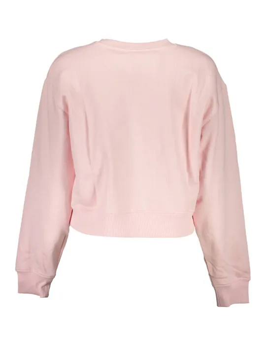 GUESS Jeans Sweatshirt Rosa - Stil und Eleganz vereint
