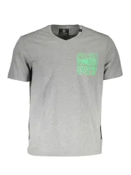 "Plein Sport T-Shirts im Sale | Plein Sport Komfort-Stil Grau T-Shirt online kaufen"|Planet-Deluxe