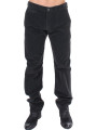 Jeans & Pants Elegant Black Cotton Corduroy Pants 680,00 € 8057433693327 | Planet-Deluxe