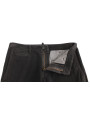 Jeans & Pants Elegant Black Cotton Corduroy Pants 680,00 € 8057433693327 | Planet-Deluxe