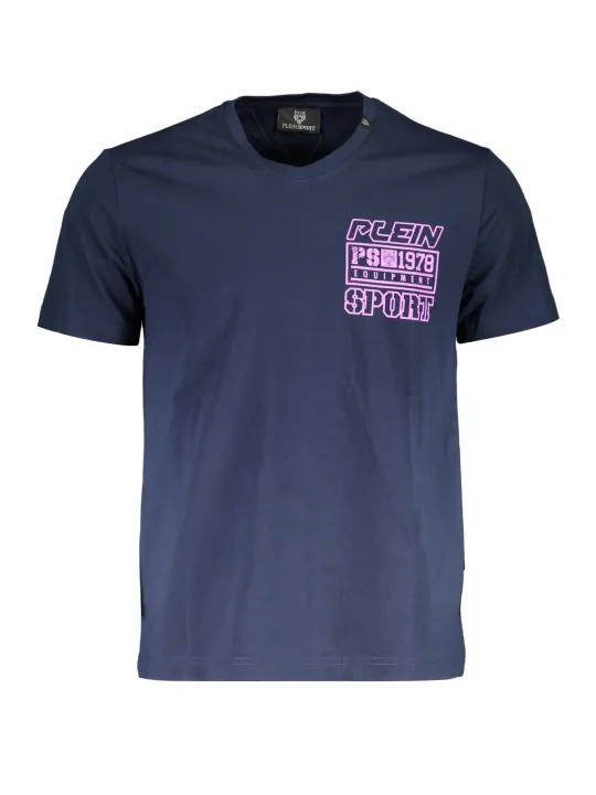 "Plein Sport T-Shirts im Sale | Plein Sport Navy T-Shirt: Komfort & Stil in 100% Baumwolle online kaufen"|Planet-Deluxe