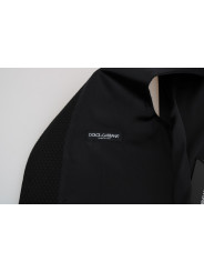 Vests Elegant Polka Dot Black Dress Vest 1.260,00 € 8058091017188 | Planet-Deluxe