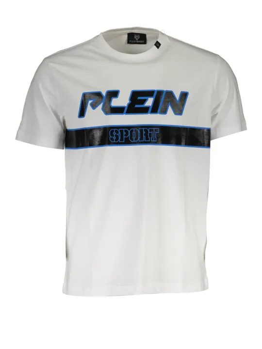 "Plein Sport T-Shirts im Sale | Plein Sport Dynamic White Tee online kaufen"|Planet-Deluxe