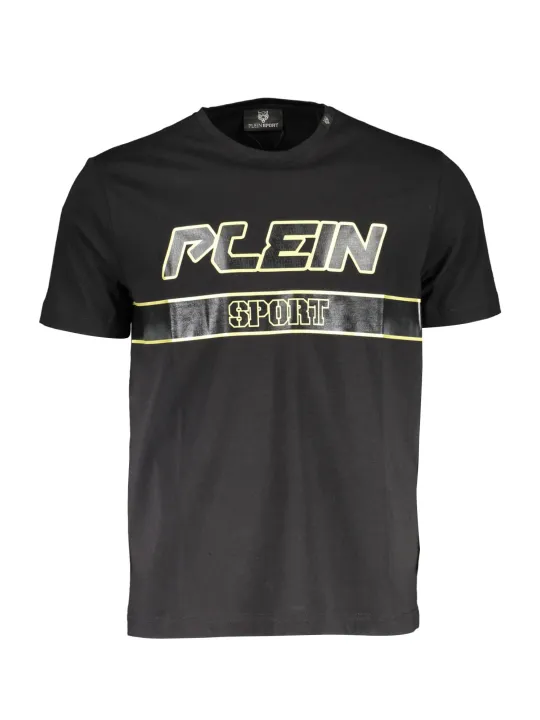 "Plein Sport Startseite im Sale | PLEIN SPORT HERREN KURZARM T-SHIRT SCHWARZ online kaufen"|Planet-Deluxe