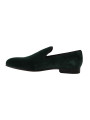 Flat Shoes Elegant Green Suede Slip-On Loafers 1.140,00 € 8058091396757 | Planet-Deluxe