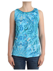 Tops & T-Shirts Elegant Sleeveless Silk-Detailed Top 390,00 € 7333413036650 | Planet-Deluxe