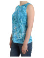 Tops & T-Shirts Elegant Sleeveless Silk-Detailed Top 390,00 € 7333413036650 | Planet-Deluxe