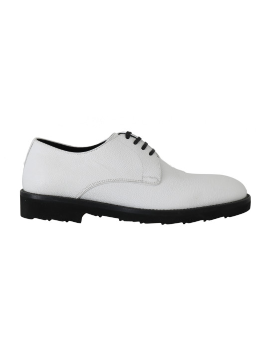 Formal Elegant White Formal Leather Shoes 1.280,00 € 7333413029386 | Planet-Deluxe