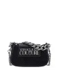 Schwarze Versace Jeans Umhängetasche Leder