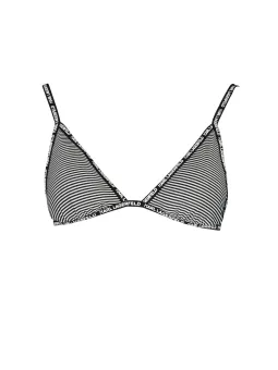"Karl Lagerfeld Triangel-Badeanzug – Eleganz in Nero"