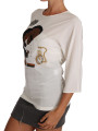 Tops & T-Shirts Elegant Silk Blend Crewneck Blouse 2.880,00 € 8057001030255 | Planet-Deluxe