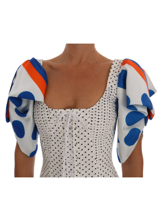 Tops & T-Shirts Elegant Polka Dot Bustier Top 4.320,00 € 7333413029720 | Planet-Deluxe