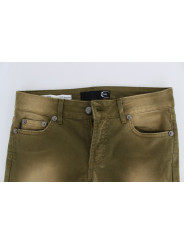 Jeans & Pants Green Slim Fit Cotton Stretch Jeans 560,00 € 8058301884586 | Planet-Deluxe