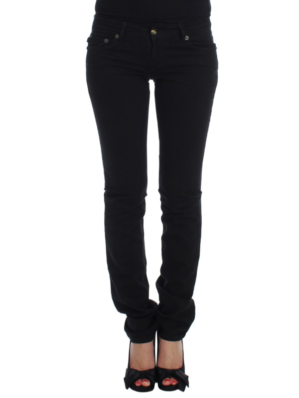 Jeans & Pants Chic Slim Skinny Black Jeans 560,00 € 7333413038791 | Planet-Deluxe