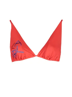 "Karl Lagerfeld Roter Triangel-Badeanzug – Luxus pur"