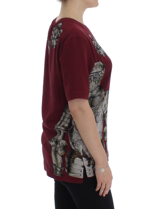 Tops & T-Shirts Enchanted Sicily Silk Blouse with Knight Print 2.220,00 € 7333413034113 | Planet-Deluxe