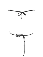 "Karl Lagerfeld Beachwear Badeanzüge & Bikinis im Sale | KLF Beachwear Triangel-Bikini Schwarz online kaufen"|Planet-Deluxe