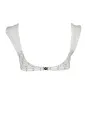 "Karl Lagerfeld Beachwear Badeanzüge & Bikinis im Sale | Karl Lagerfeld Beachwear KL21WTP13_BIANCO_WHITE: Eleganter Bandeau-Badeanzug mit Kontrastdetails und exklusivem Druck für Stil  online kaufen"|Planet-Deluxe