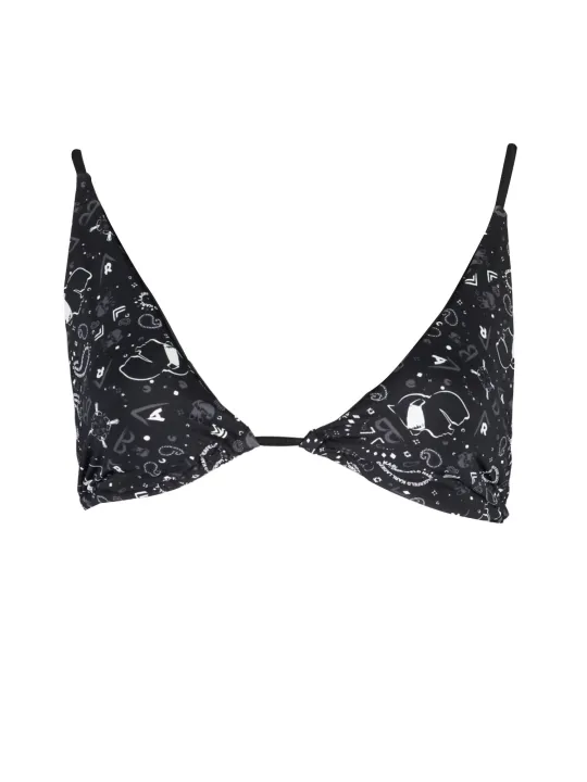 "Karl Lagerfeld Beachwear Badeanzüge & Bikinis im Sale | Karl Lagerfeld Beachwear Triangel-Badeanzug KL21WPT22 NERO BLACK – Eleganz und Komfort für exklusive Strandmomente online kaufen"|Planet-Deluxe