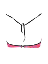 "Karl Lagerfeld Beachwear Badeanzüge & Bikinis im Sale | Karl Lagerfeld Beachwear KL21WTP19_ROSSO_RED – Luxuriöser Bandeau-Badeanzug mit Geometrischem Muster und Kontrastdetails online kaufen"|Planet-Deluxe