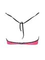 "Karl Lagerfeld Beachwear Badeanzüge & Bikinis im Sale | Karl Lagerfeld Beachwear KL21WTP19_ROSSO_RED – Luxuriöser Bandeau-Badeanzug mit Geometrischem Muster und Kontrastdetails online kaufen"|Planet-Deluxe