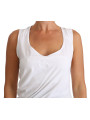 Tops & T-Shirts Elegant White Tie Back Tank Top Tee 560,00 € 7333413029959 | Planet-Deluxe