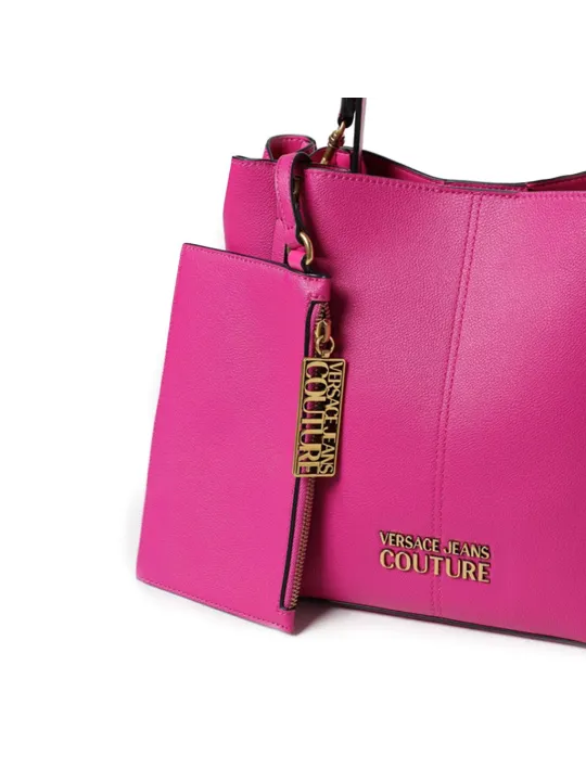 Rosa Versace Jeans Tragetasche mit Beutel