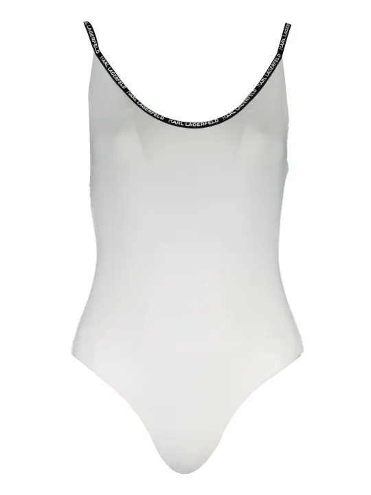 "Karl Lagerfeld Beachwear Startseite im Sale | KARL LAGERFELD BADEANZUG DAMEN WEIß online kaufen"|Planet-Deluxe