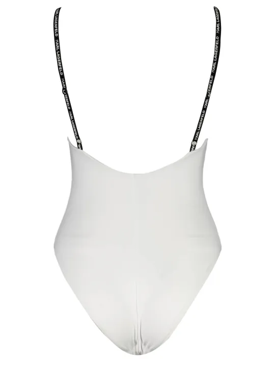 "Karl Lagerfeld Beachwear Startseite im Sale | KARL LAGERFELD BADEANZUG DAMEN WEIß online kaufen"|Planet-Deluxe